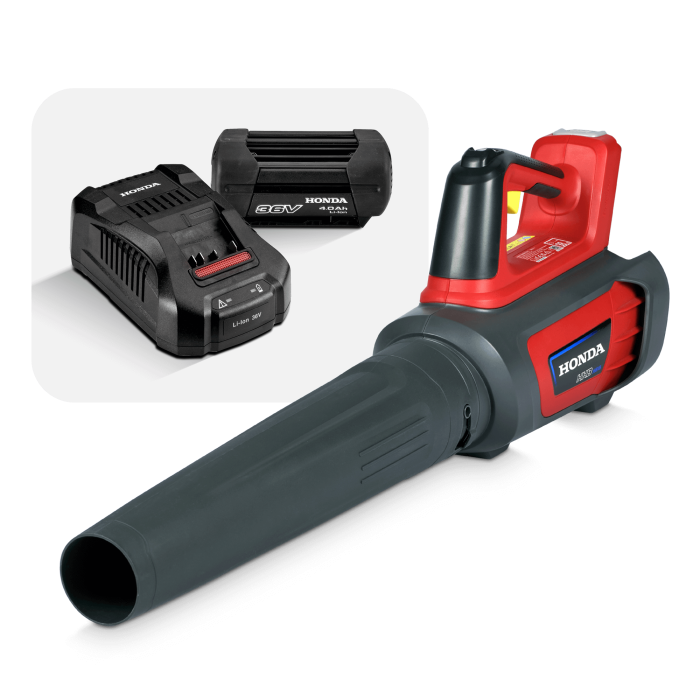 HHB36BXB Battery Blower Kit (Includes 4Ah Battery & Charger)